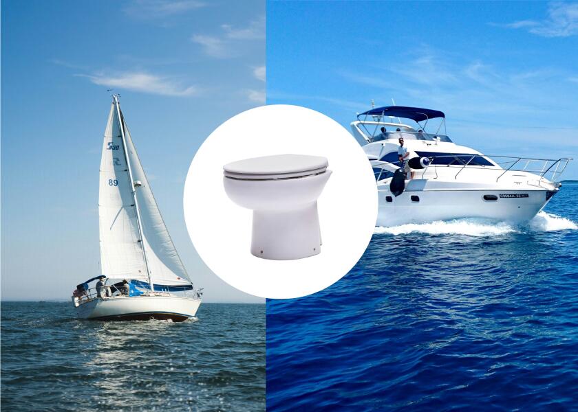 Купить SANIMARIN 31 LUXE On-Board Toilet / sea water / 12 V / low 44092-bvs 7ft.ru в интернет магазине Семь Футов