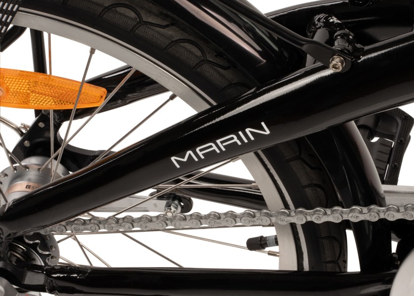 Купить SEATEC MARIN Aluminium Compact Folding Bike / 20 inch / black 86184-bvs 7ft.ru в интернет магазине Семь Футов