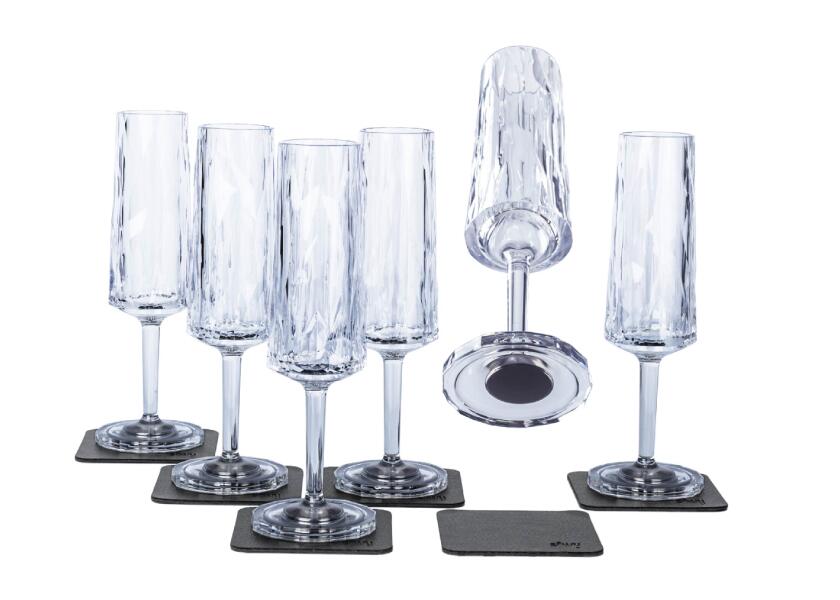 Купить Silwy KO-CH-C-6 150ml Набор винных чашек 6 единицы Clear 7ft.ru в интернет магазине Семь Футов