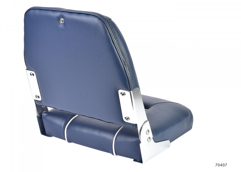 Купить Складное судовое кресло Vetus V-quipment First Mate CHFSB 480 x 450 x 400 мм синее с белыми швами поставляется без стойки 7ft.ru в интернет магазине Семь Футов