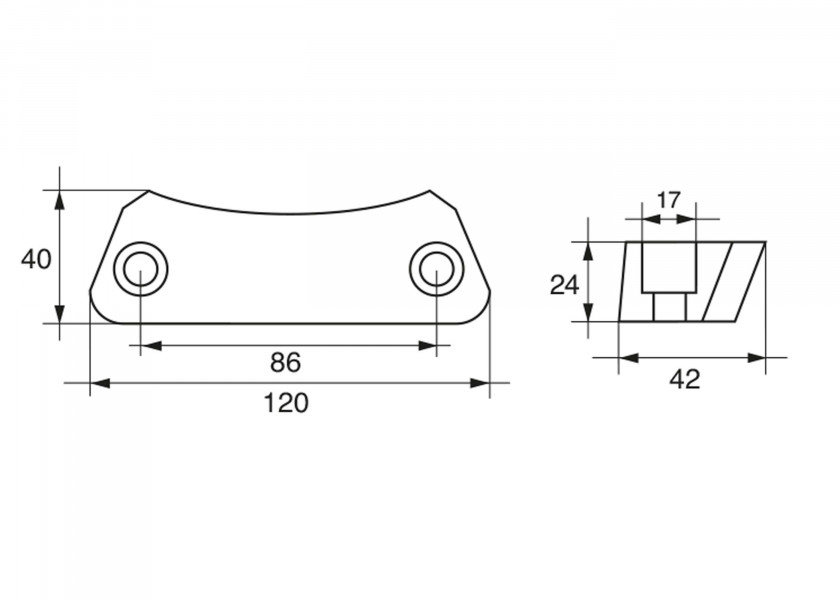 Купить VP025MG Анод для Volvo Penta Z-Antriebe DPH и DPR / Материал: Магний 21993-bvs 7ft.ru в интернет магазине Семь Футов