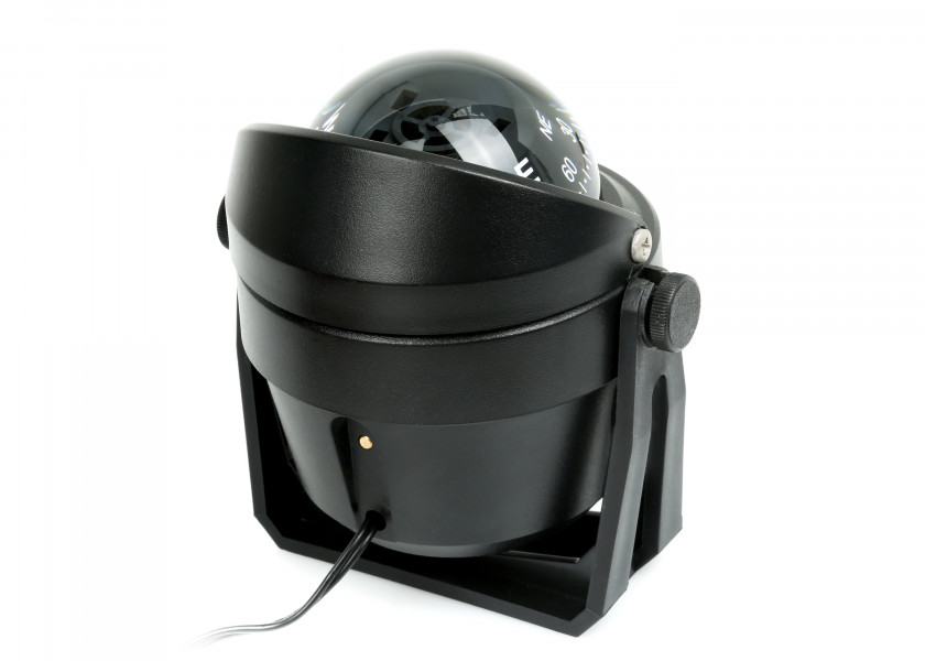 Купить Компас Ritchie Navigation Explorer B-51 картушка 70мм 12В 116x119мм с конической картушкой на кронштейне чёрный 7ft.ru в интернет магазине Семь Футов