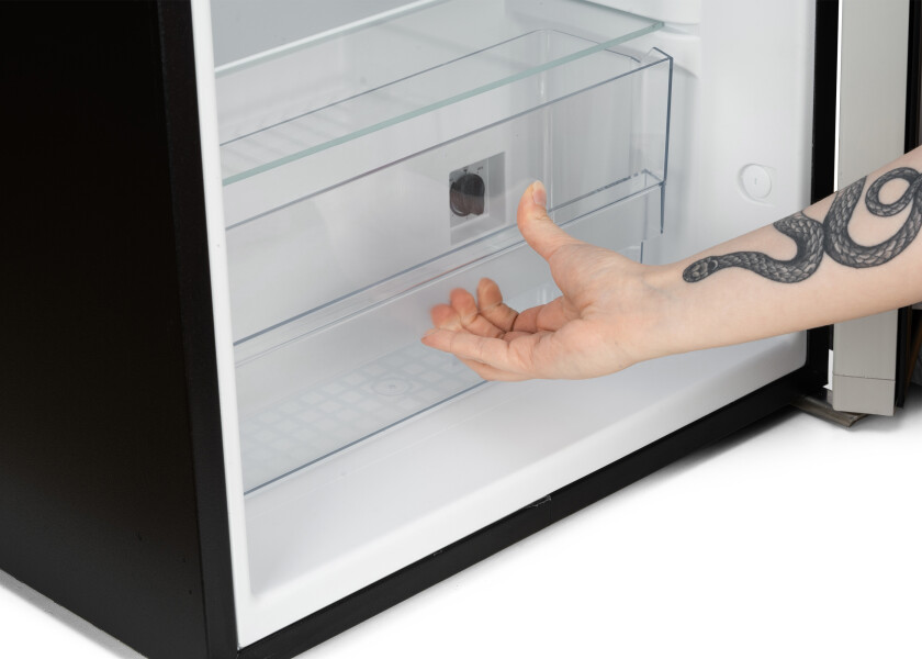 Купить VITRIFRIGO 0400-0572 C85i Холодильник / 85 л. / серый 7ft.ru в интернет магазине Семь Футов