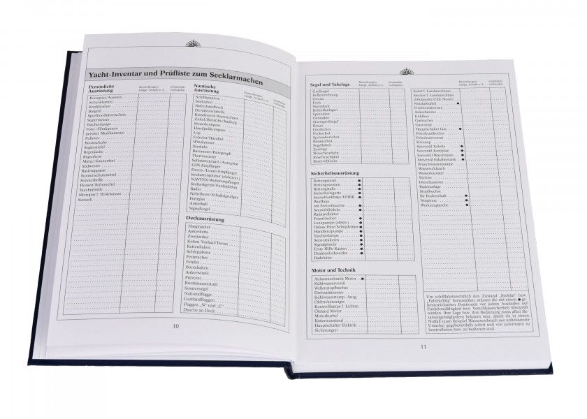 Купить DELIUS-KLASING 978-3-922117-55-1 Logbuch для яхты 77057-bvs 7ft.ru в интернет магазине Семь Футов