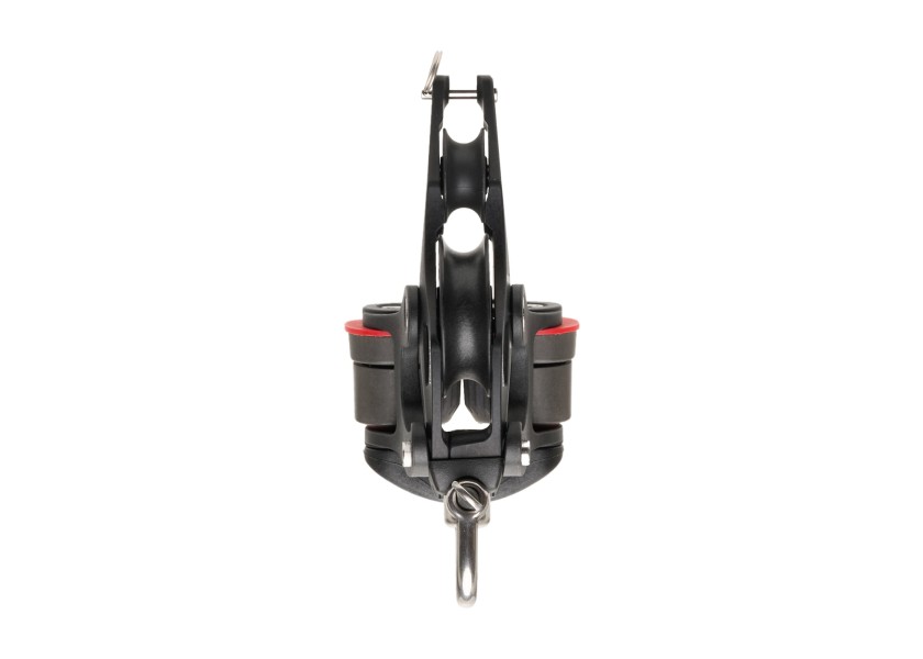 Купить Harken 6234 Element Fiddle Swivel Block 45 mm With 150 Cam And Becket Pulley Black / Silver 7ft.ru в интернет магазине Семь Футов