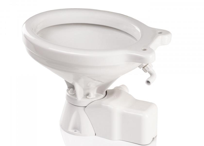 Купить Унитаз судовой автоматический Johnson Pump AquaT Comfort 80-47232-02 24 В с трехпозиционной панелью управления 7ft.ru в интернет магазине Семь Футов