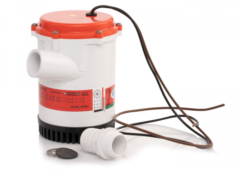 Купить OCEAN TECHNOLOGIES Heavy Duty Bilge Pump 2250 / 24 V 52249-bvs 7ft.ru в интернет магазине Семь Футов