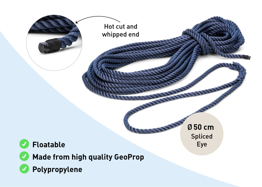 Купить GLEISTEIN 445120303 GeoProp - Буксировочный трос/Пружина/синий / Веревка-Ø: 12 мм 10733-bvs 7ft.ru в интернет магазине Семь Футов