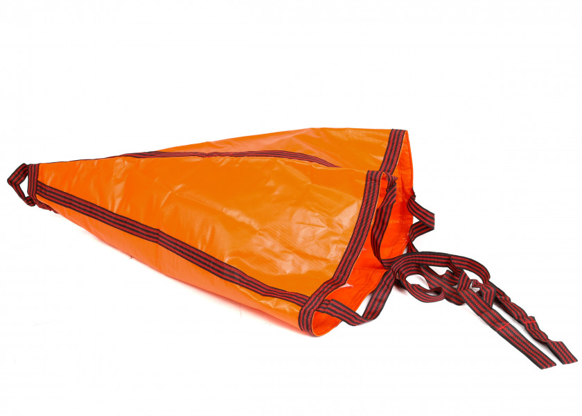 Купить Плавучий якорь Lalizas 10071 50х55см из оранжевого ПВХ для судов до 4,5м 7ft.ru в интернет магазине Семь Футов