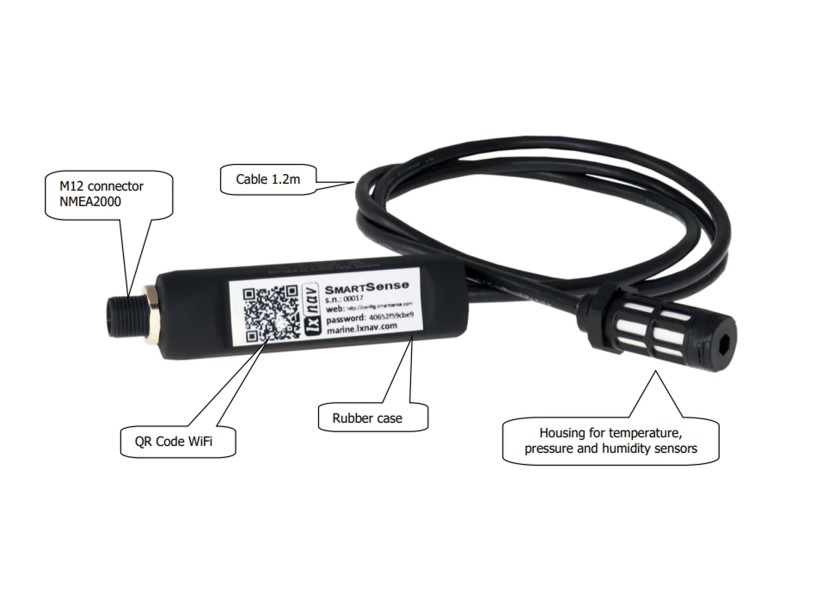 Купить LXNAV SmartSense / NMEA2000 Датчик температуры, давления воздуха, влажности 7ft.ru в интернет магазине Семь Футов