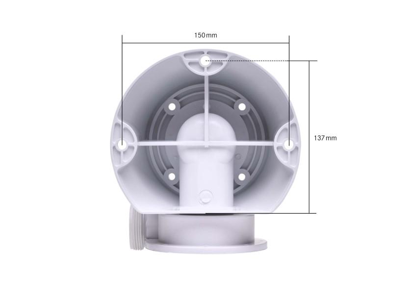 Купить Унитаз судовой с электрической прокачкой Johnson Pump AquaT Silent Electric Compact 80-47231-01 12В Ø19/38мм 441х340х395мм с трехпозиционной панелью управления 7ft.ru в интернет магазине Семь Футов