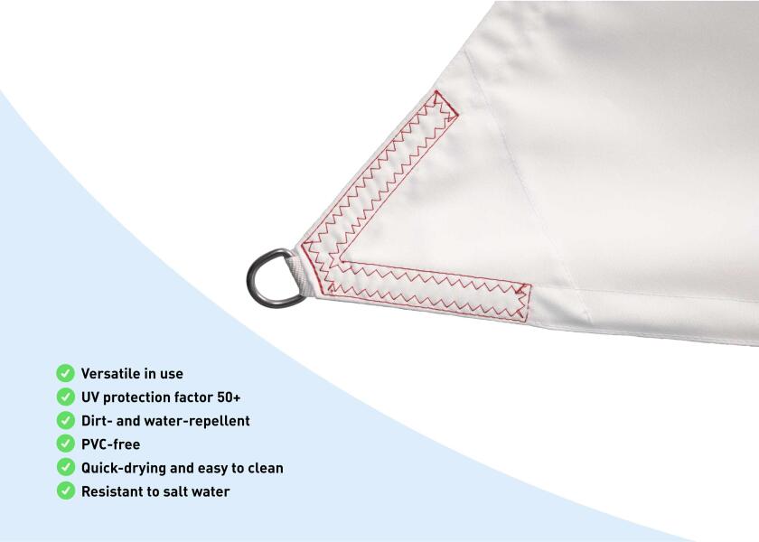 Купить SVB Triangular Sun Sail, white / 3 x 3 x 3 m 48380-bvs 7ft.ru в интернет магазине Семь Футов