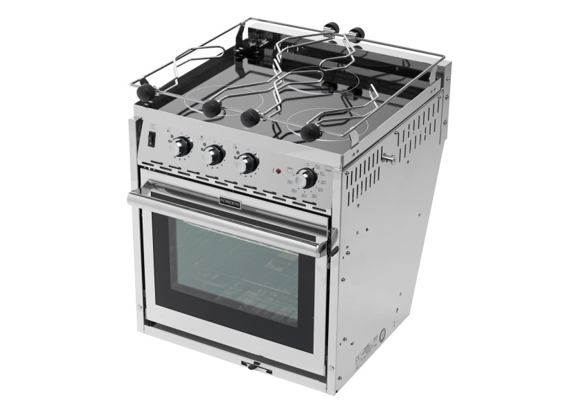 Купить ENO F65336 FORCE10 Плита с духовкой и грилем / керамическая плита / из нержавеющей стали 7ft.ru в интернет магазине Семь Футов