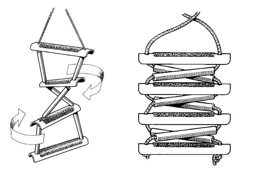 Купить Rope Ladder / 4 steps 44888-bvs 7ft.ru в интернет магазине Семь Футов