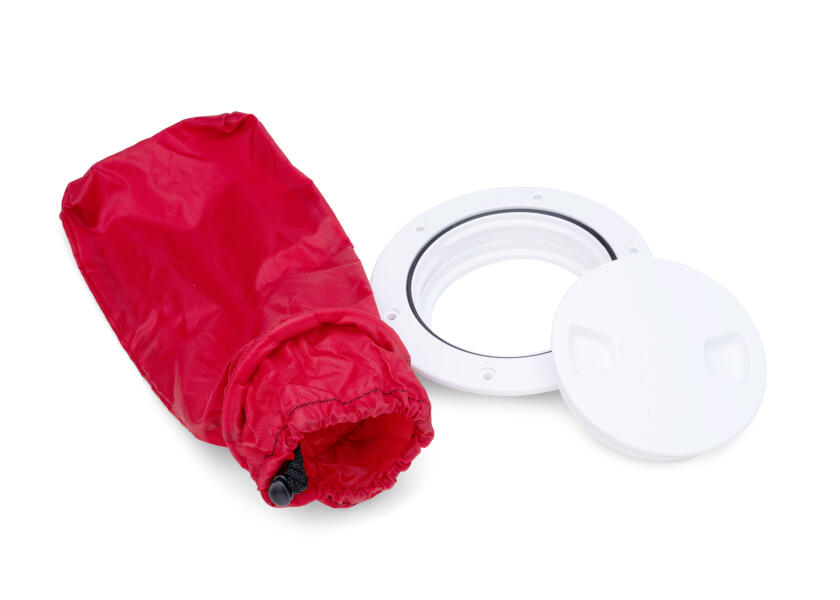 Купить PLASTIMO Plastic Deck Plates with Bag / round / white/red / outer diameter: 156 mm 30008-bvs 7ft.ru в интернет магазине Семь Футов
