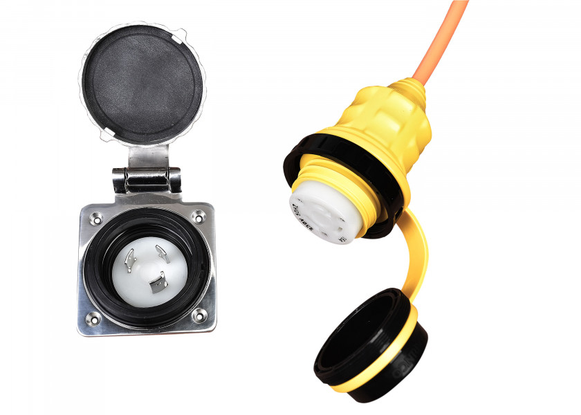 Купить Силовой кабельный разъем Marinco Easy Lock 303SSEL-BX 230 В 16 А 50 Гц 7ft.ru в интернет магазине Семь Футов