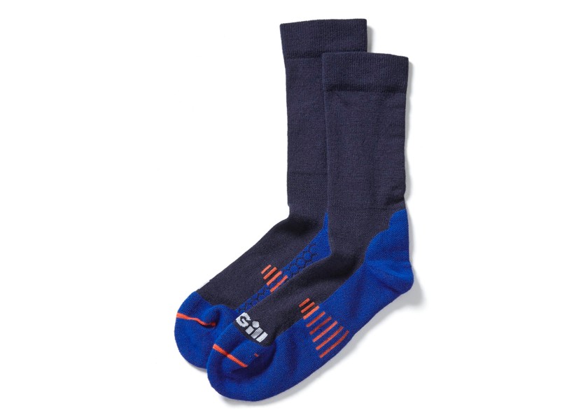 Купить Gill 763-NAV06-S Носки Midweight Голубой  Navy EU 35-38 7ft.ru в интернет магазине Семь Футов