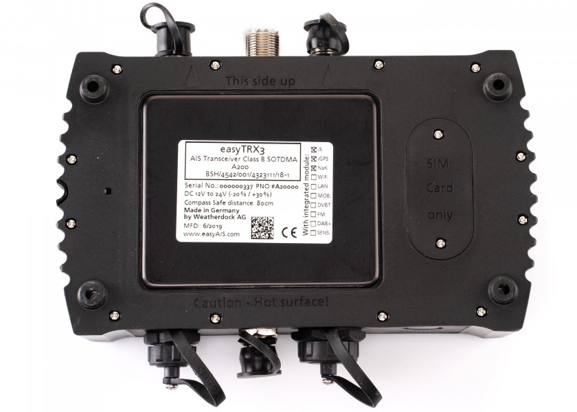 Купить WEATHERDOCK A20000 AIS-транспондер easyTRX3-IS-IGPS-N2K для судов, купить спасательное снаряжение в интернет-магазине 7ft.ru в интернет магазине Семь Футов