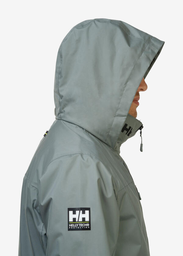 Купить HELLY HANSEN 34443_485-XXL Мужская куртка с капюшоном CREW 2.0 / серый кактус / Размер одежды: XXL 7ft.ru в интернет магазине Семь Футов