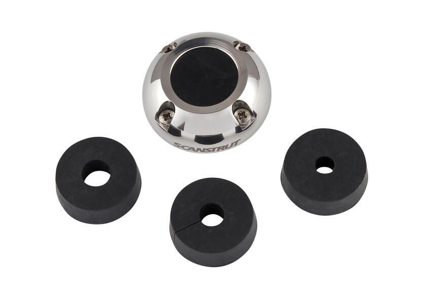 Купить Сальник кабельный Scanstrut DS30-S Ø59мм IP68 для кабелей Ø9-14мм и разъемов до Ø30мм из нержавеющей стали AISI316 7ft.ru в интернет магазине Семь Футов