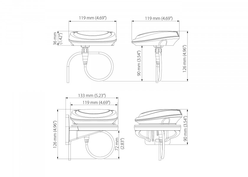 Купить NAVICO PRECISION-9 Compass 81519-bvs 7ft.ru в интернет магазине Семь Футов