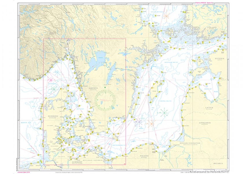 Купить NV VERLAG Passage Chart 1 Baltic Sea - Kristiansand to Helsinki 24631-bvs 7ft.ru в интернет магазине Семь Футов