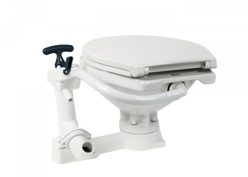 Купить JABSCO 29120-5100 Морской туалет НОВЫЙ СТИЛЬ/комфорт с плавно закрывающейся крышкой 7ft.ru в интернет магазине Семь Футов