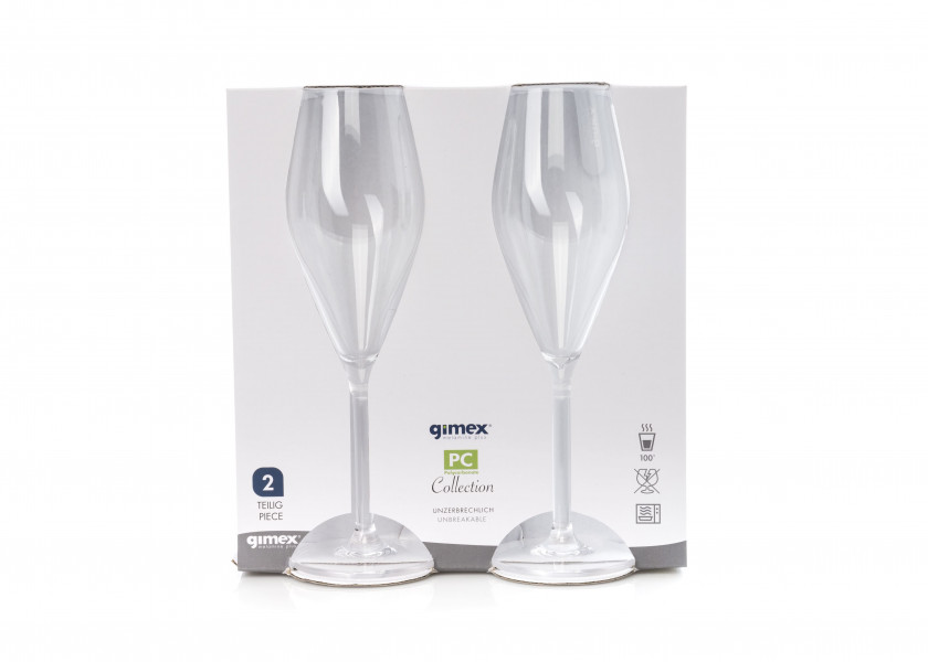 Купить GIMEX 68926 ELEGANZA Бокалы для шампанского /2 компл. 34628-bvs 7ft.ru в интернет магазине Семь Футов