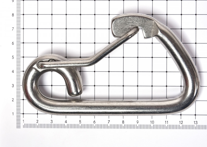 Купить Асимметричный карабин / Длина: 81 мм 7ft.ru в интернет магазине Семь Футов