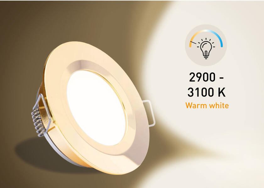 Купить SEATEC LED Ceiling Light with Switch / gold-plated 30473-bvs 7ft.ru в интернет магазине Семь Футов