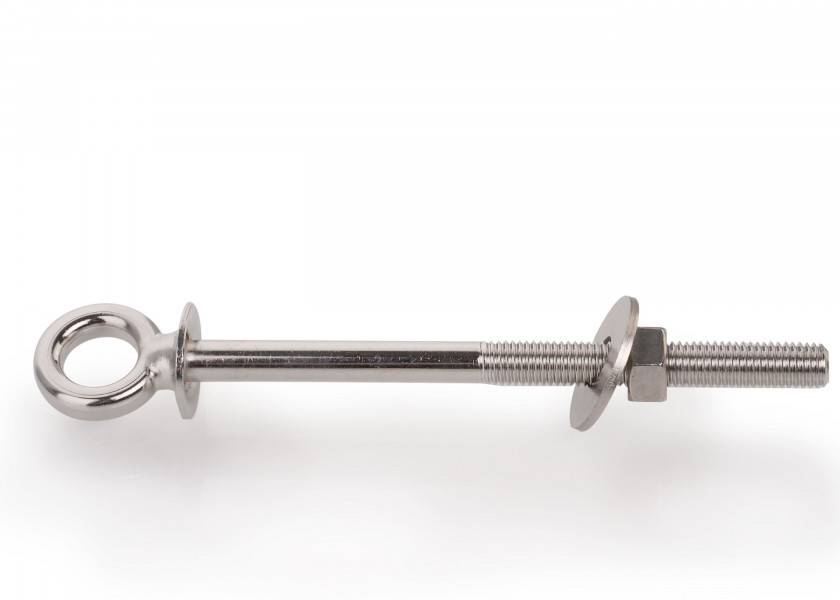 Купить BLUE WAVE 371216 V4A Рым-болт, шайба и гайка / Диаметр резьбы: M12; Длина: 160 мм 21351-bvs 7ft.ru в интернет магазине Семь Футов