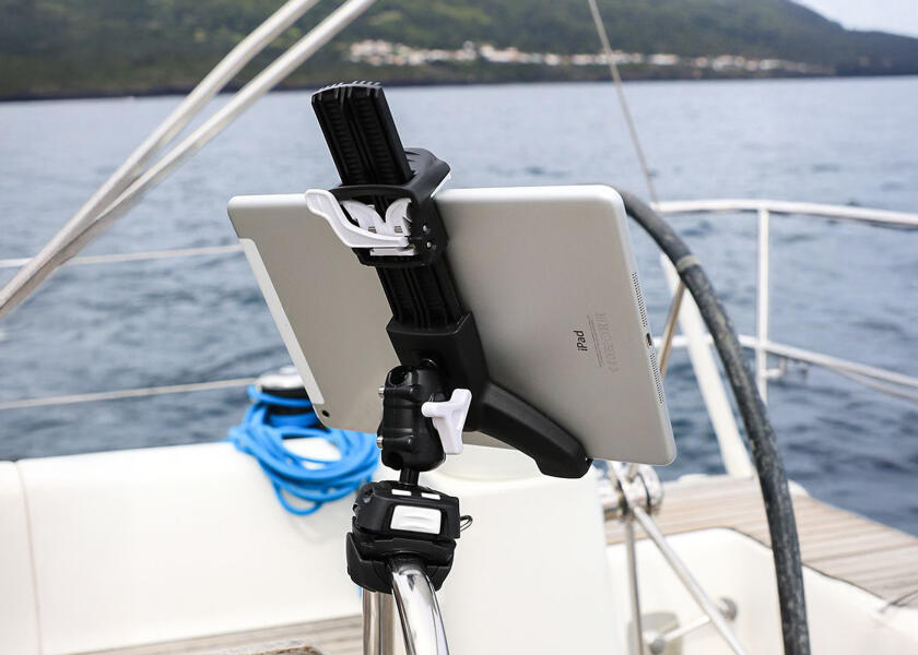 Купить Держатель Scanstrut Rokk Mini RLS-402 58 x 62 мм установка на трубу-рейлинг 7ft.ru в интернет магазине Семь Футов