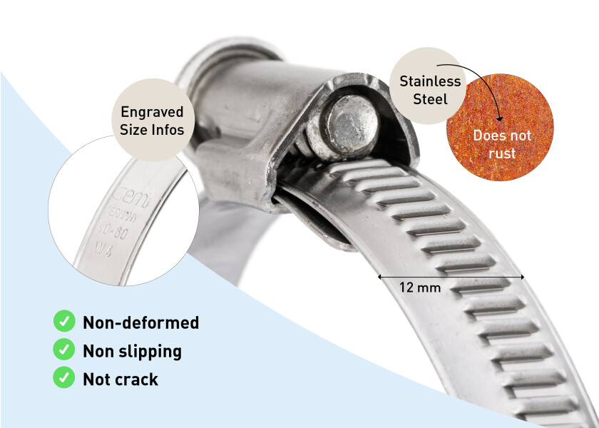 Купить Stainless Steel Hose Clamps 44048-bvs 7ft.ru в интернет магазине Семь Футов