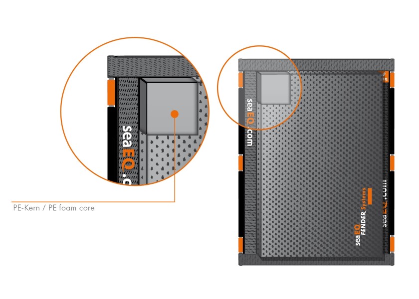 Купить SEAEQ Pile Fender / Piling Mooring Fender, 25 x 80 cm, grey 29993-bvs 7ft.ru в интернет магазине Семь Футов