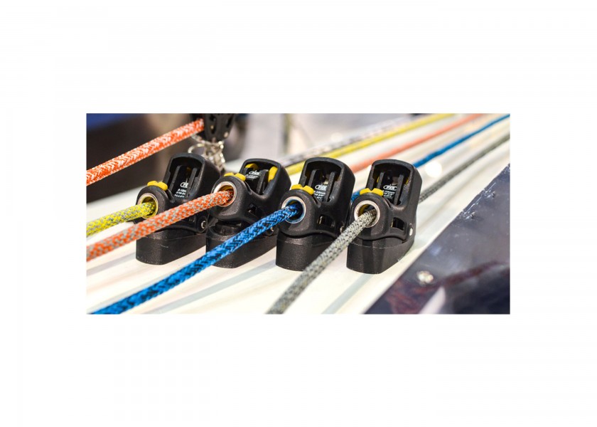 Купить Стопор кулачковый одинарный Spinlock PXR0206/T для тросов Ø2-6мм до 140кг с креплениями через проушины 7ft.ru в интернет магазине Семь Футов