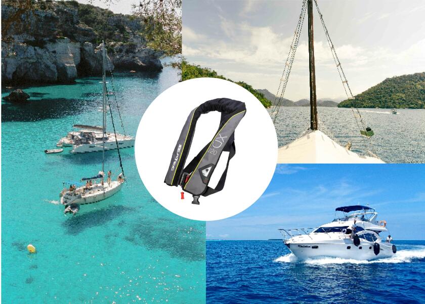 Купить SEATEC 27207 XD 220 Спасательный жилет / антрацитовый / со страховочным тросом 7ft.ru в интернет магазине Семь Футов