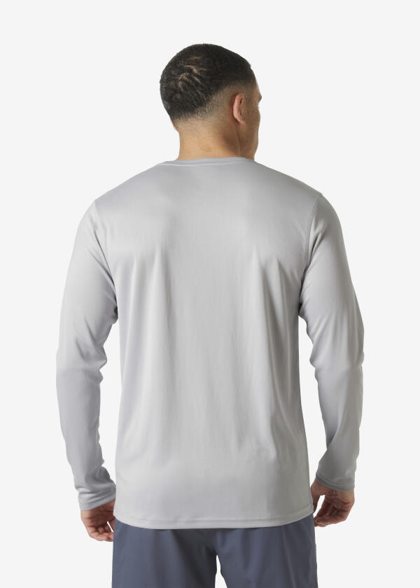 Купить HELLY HANSEN 49582_853-2XL Мужская рубашка с длинными рукавами HH TECH CREW 2.0 / светло-серый / Размер одежды: XXL 7ft.ru в интернет магазине Семь Футов