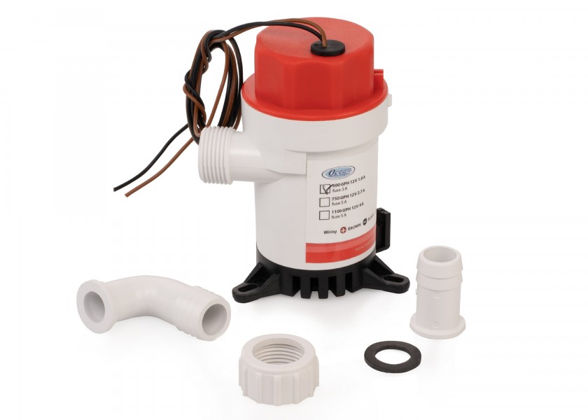 Купить OCEAN TECHNOLOGIES Cartridge Bilge Pump 500 Standard / 12 V 52236-bvs 7ft.ru в интернет магазине Семь Футов