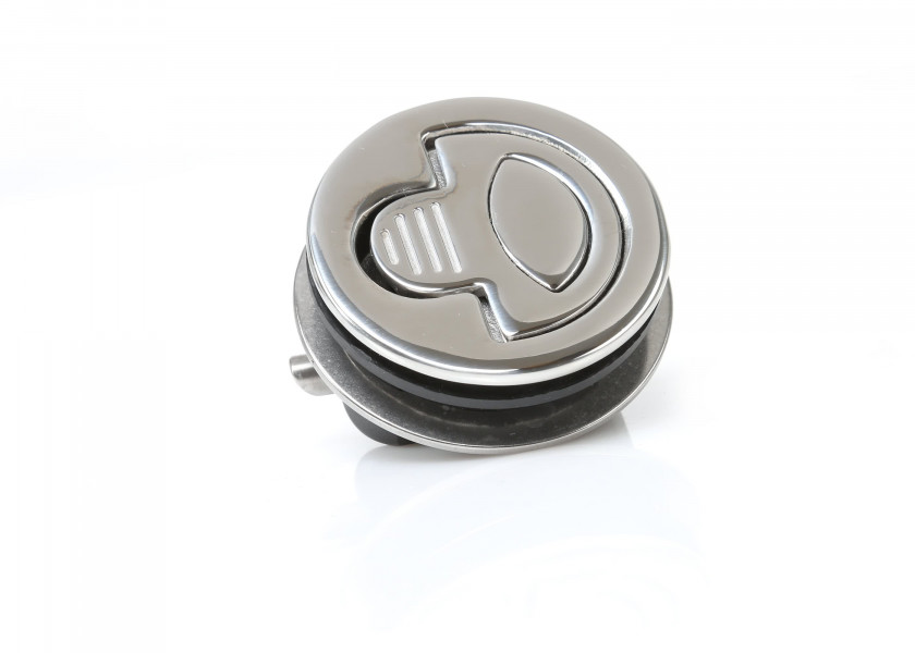 Купить Защелка напольная, круглая 7ft.ru в интернет магазине Семь Футов