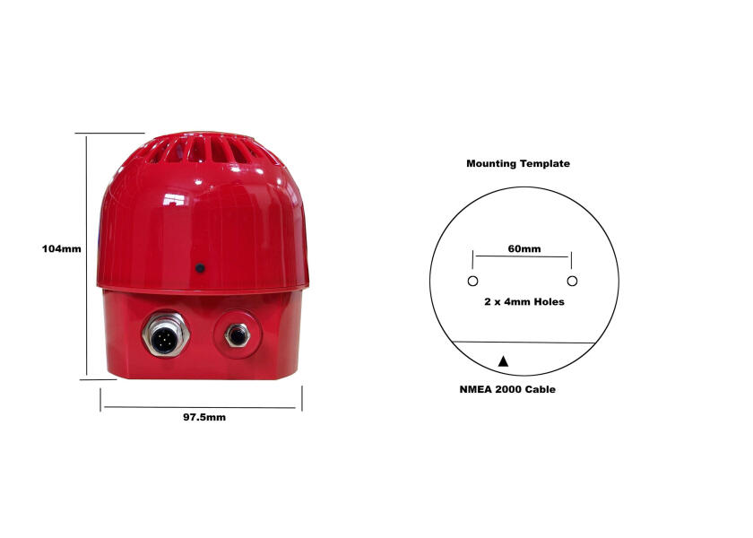 Купить DIGITAL YACHT ZDIGNALARM NAVALARM / NMEA2000 Клаксон 7ft.ru в интернет магазине Семь Футов