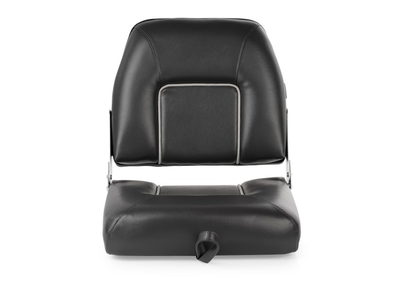 Купить Складное судовое кресло Vetus V-quipment First Mate CHFSD 480 x 450 x 400 мм серое со светло-серыми швами поставляется без стойки 7ft.ru в интернет магазине Семь Футов