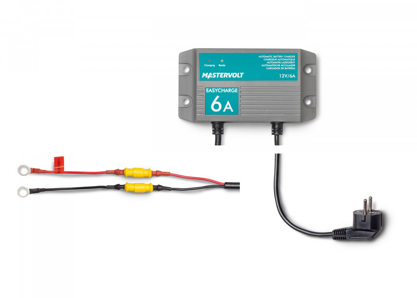 Купить Стационарное водонепроницаемое зарядное устройство Mastervolt EasyCharge 6A 43310600 12/120/230 В 6 А для АКБ до 120 Ач 7ft.ru в интернет магазине Семь Футов