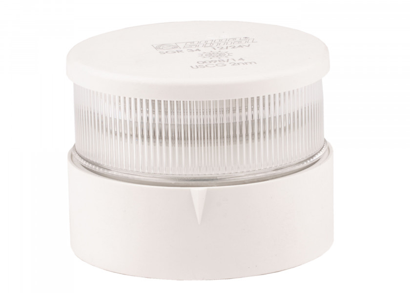 Купить AQUA SIGNAL Series 34 LED Green Signal Light / white housing 15193-bvs 7ft.ru в интернет магазине Семь Футов