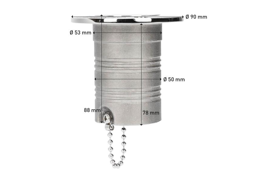 Купить Stainless Steel Filler Neck / Diesel / 50 mm 13571-bvs 7ft.ru в интернет магазине Семь Футов