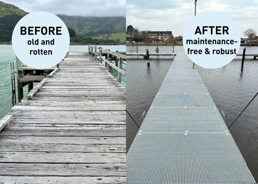 Купить Решетчатая панель из стеклопластика / Панель понтонной палубы / 124,7 × 200,7 см 7ft.ru в интернет магазине Семь Футов