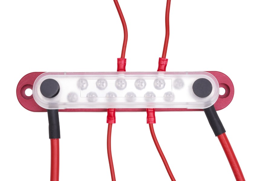Купить SEATEC Busbar with Housing / 2x M6 / 12x M4 / red 29736-bvs 7ft.ru в интернет магазине Семь Футов
