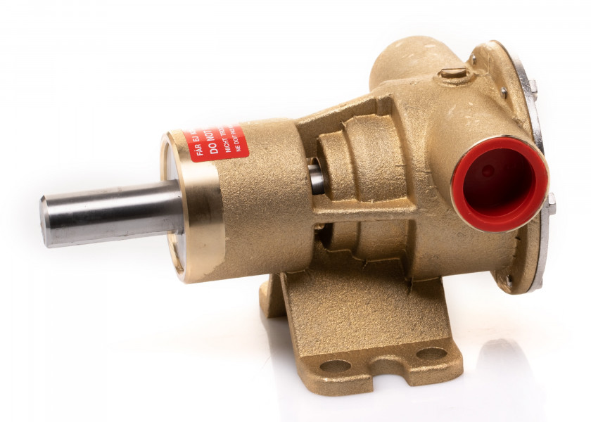 Купить Помпа импеллерная самовсасывающая Johnson Pump F5B-8 10-24571-01 46л/мин резьба 3/4" вал Ø17мм в корпусе из бронзы 7ft.ru в интернет магазине Семь Футов