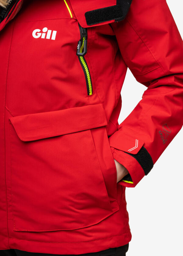 Купить GILL OS26JW-RED01-18 Женская оффшорная куртка OS2 / красный / Размер одежды: 44 7ft.ru в интернет магазине Семь Футов