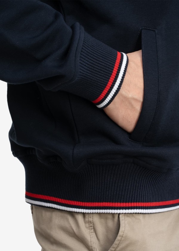 Купить MARINEPOOL 1004229-NAVY-S Мужская куртка-свитер HARRISON / темно-синий / Размер одежды: S 7ft.ru в интернет магазине Семь Футов