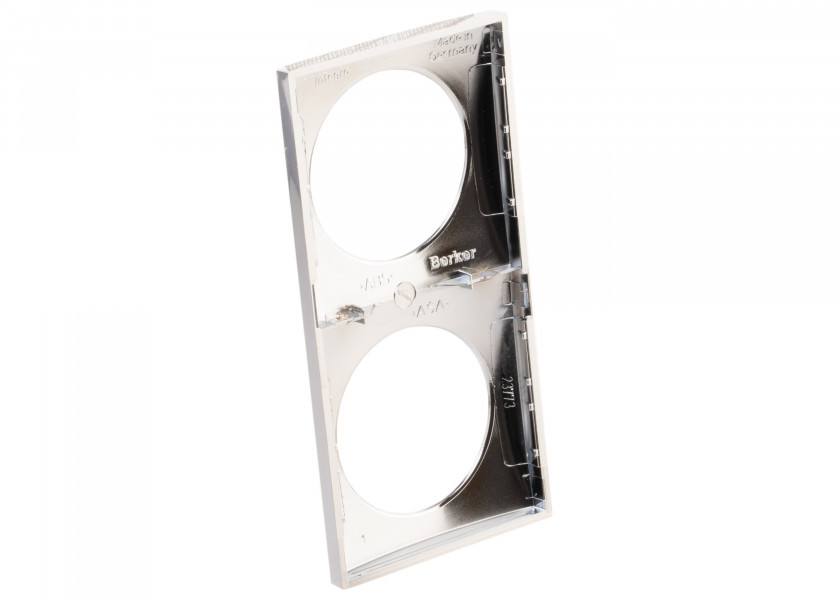 Купить BERKER 918262518 INTEGRO FLOW Рамка/двойная/хром, блестящая 48531-bvs 7ft.ru в интернет магазине Семь Футов